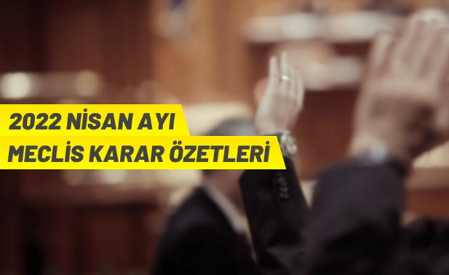 Ankara Büyükşehir Belediyesi Meclis Karar Özetleri