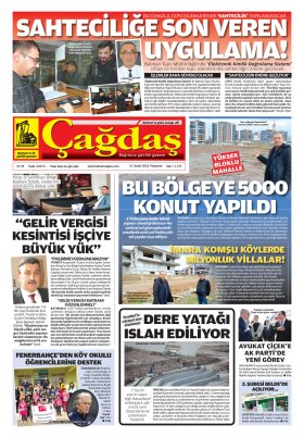 BATMAN ÇAĞDAŞ GAZETESİ - 30.11.2022 Manşeti
