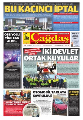BATMAN ÇAĞDAŞ GAZETESİ - 04.12.2022 Manşeti
