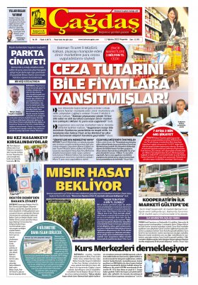 BATMAN ÇAĞDAŞ GAZETESİ - 10.08.2022 Manşeti
