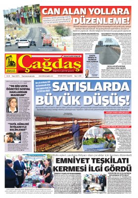BATMAN ÇAĞDAŞ GAZETESİ - 27.09.2022 Manşeti