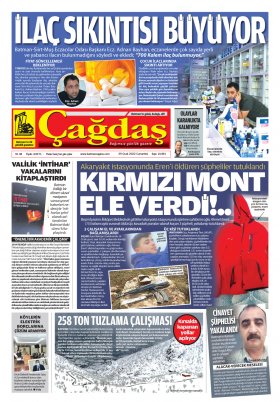 BATMAN ÇAĞDAŞ GAZETESİ - 28.01.2022 Manşeti